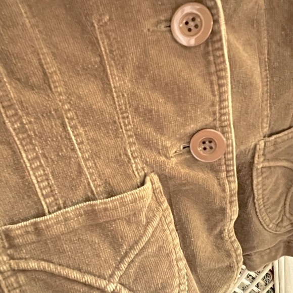 🌸Clearance🌸Women’s Corduroy Camel colored Large Ambition coat-Used - Picture 6 of 6